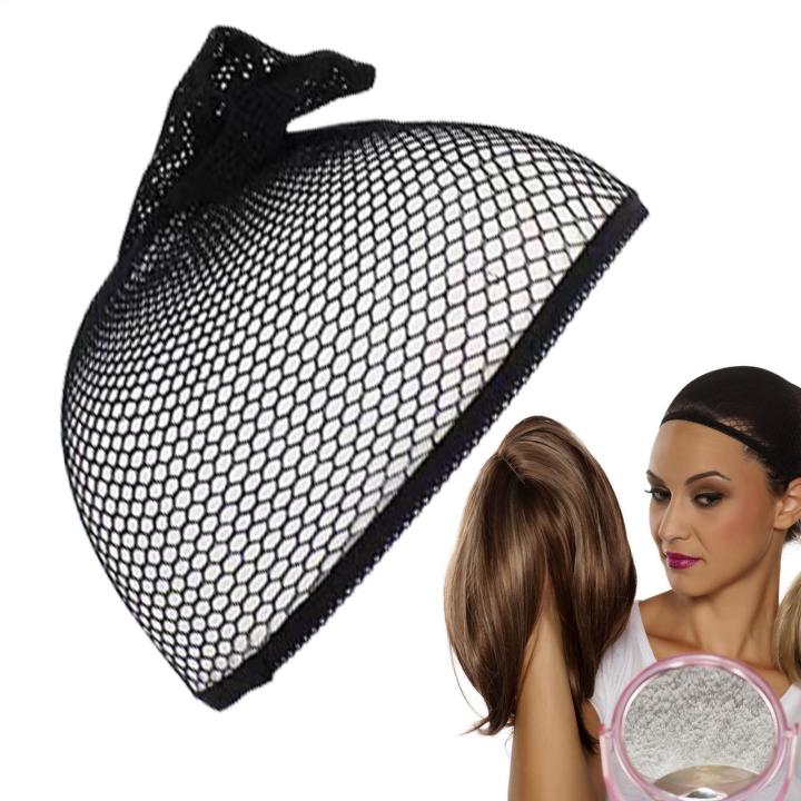 Wig Net Weaving Hair Caps Mesh Net Liner Weaving Caps Elastic Portable ...