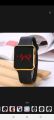 1Pcs Water Proof Black  DegitalSports Watch Dry Cell Powered Youth Students Watch Led Degital Touch Display  Sports Watch For Kids Boys And Girls. 