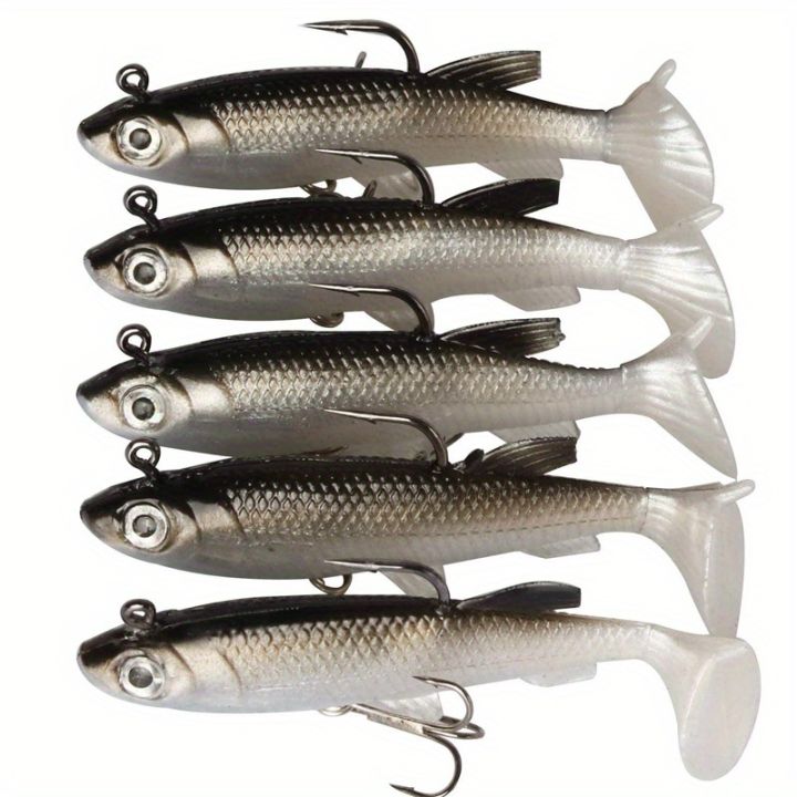 5pcs/Lot%20Jig%20Hook%20Silicone%20Soft%20Bait%20Set%20Swimbait%208cm%2012.5g%20Fishing%20Wobblers%20Artificial%20%20Baits%20for%20Pike%20Bass%20Lure%20Tackle%20-%20Image%206