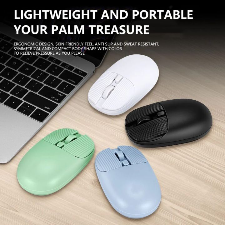 1pc%20Wireless%20Silent%20Mouse%20Bluetooth%202.4G%20Dual%20Mode%20Mute%20Portable%20Mouse%20Optical%20For%20Laptop%20PC%20Game%20Office%20-%20Image%203