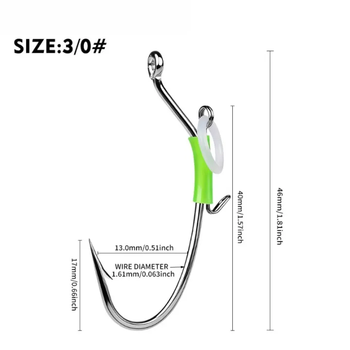 10pcs%20Luminous%20Spring-loaded%20shrimp%20hook%20Live%20Shrimp%20Hooks%20Stainless%20Steel%20Saltwater%20Live%20bait%20Fishing%20Hooks%20Shrimp%20Walker%20-%20Image%203