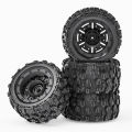 ZD Racing 4PCS Tires 12mm Hex 84mm Tires For MT-16 SCY 16101 PRO 16102 PRO 1/16 RC Monster Truck Wheel Parts.