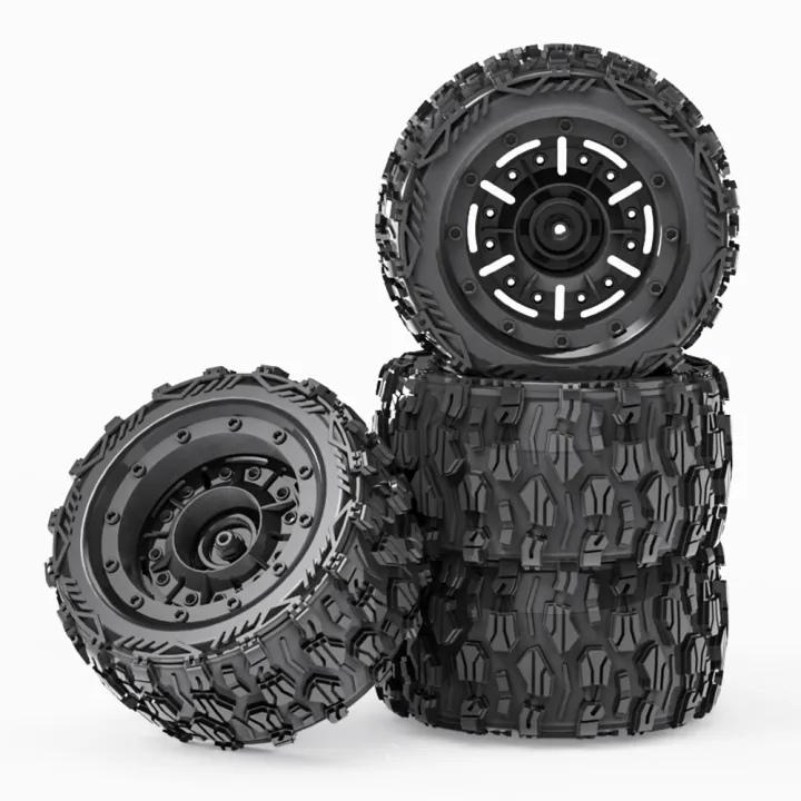ZD%20Racing%204PCS%20%20Tires%2012mm%20Hex%20%2084mm%20Tires%20For%20MT-16%20SCY%2016101%20PRO%2016102%20PRO%201/16%20RC%20Monster%20Truck%20Wheel%20Parts%20-%20Image%205