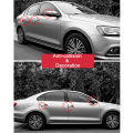 6Pcs Auto Car Door Edge Protection Guards Buffer Trim Molding Protection Strip Scratch Protector Car Door Crash Bar for Audi BMW. 