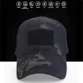 Tactical Cap Outdoor Sport Snapback Stripe Cap Camouflage Hat Simplicity Camo Hunting Mesh Cap. 
