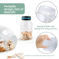 Creative Smart Counting piggy Bank 1.8L Pound, euro and dollar piggy bank Large bucket piggy bank.
