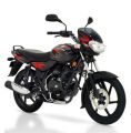 Bajaj Discover 135 Black Red Full Sticker Kit. 