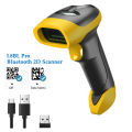 NETUM L8BLPro  Blueooth Wireless 2D Barcode Scanner QR Barcode Reader PDF417 Automatic Sensing for Pos Scanning. 