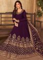 Readymade Georgette Embroidered Party Dress
 . 