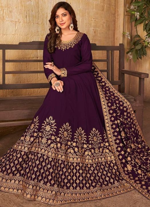Readymade%20Georgette%20Embroidered%20Party%20Dress%0A%20%EF%83%98%20-%20Image%202