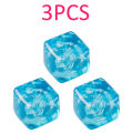 Squishy Snowflake Ice Cubes Slow Rising Sensory Fidget Toy Soft Ice Cubes Stress Relief Squeeze Toy Hand Exercise Calming Tool. 