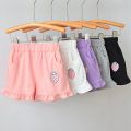 Kids Shorts Strawberry Printed Lace Baby Shorts Toddler Summer Clothes for Girls 2 To 7 Years Kids Shorts. 