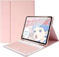 Color Keyboard for Samsung Galaxy Tab A8 10.5 inch 2022 (SM-X200/X205/X207) Keyboard Case Cute Detachable Removable Wireless Bluetooth Keyboard Cover (Pink). 