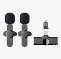 K9 Dual Wireless Collar Clip & K8 Collar Clip Professional	
Microphone for Live, Video, Sound Recording -  "'	
Type-C. 