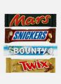TWIX, SNICKERS, MARS, BOUNTY Combo. 