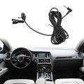 1 Pcs Car Sensitivity 3.5mm Car Ceiling Unidirectional Microphone For Navigation Systems Automotive Accessories. 