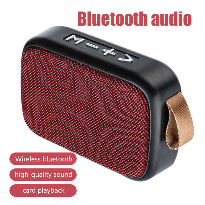 Mini G2 Portable Radio Wireless Bluetooth Speaker Audio Support TF Card ...
