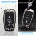 Metal With Silicone Toyota Corolla Cross Remote Key Cover. 