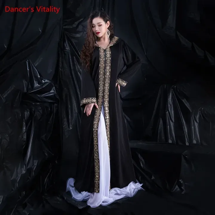 Belly%20Dance%20Coat%20Long%20Sleeve%20Robe%20Competition%20clothes%20Tango%20Cha%20Cha%20Dancewear%20Female%20adult%20Temperament%20Performance%20Clothing%20-%20Image%203