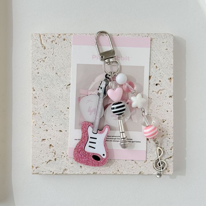 Y2K%20Phone%20Charms%20Pink%20Guitar%20Radio%20Keychain%20Microphone%20Pendant%20Key%20Ring%20Bag%20Phone%20Lanyard%20Cute%20Accessory%20for%20Girls%20Women%20Jewelry%20-%20Image%205