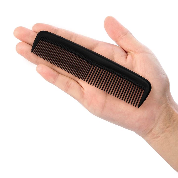 5pcs%20Black%20Hair%20Styling%20Comb,%20Fine%20Tooth%20Hair%20Comb,%20Heat%20Resistant%20Comb,%20Double%20Headed%20Hair%20Styling%20Comb%20-%20Image%205