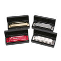Harmonica Key of C 10 Hole Diatonic Harmonica C with Case for Beginner Students Kids Gift with Case. 
