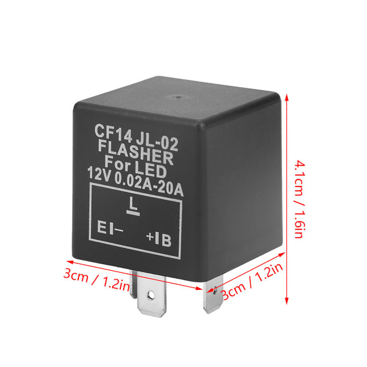 Flasher%20Relay%20LED%20Flasher%20Relay%20CF14%20JL-02%203-Pin%20LED%20Flasher%20Flash%20Relay%20for%20Turn%20Signal%20Light%20Hyper%20Flash%20Fix%2012V%20LED%20Relay%20-%20Image%204