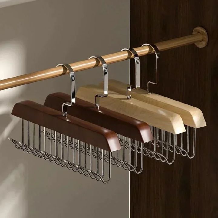 Solid%20Wood%20Hanger%20Hook%20Women%20Storage%20Bra%20Hanger%20Household%20Belt%20Hanger%20Durable%208%20Hooks%20Rack%20Closet%20Clothes%20Organizer%20Storages%20-%20Image%202