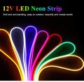 LED Neon Lights 12V Warm White LED Strip Lights Waterproof 2835 120leds/m LED Neon Rope Lights Neon LED Strip for Bedroom Indoor. 