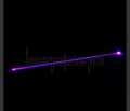 Laser 303 200mW Professional Blue Laser Pointer Suit with 18650 Battery & Charger Black. 