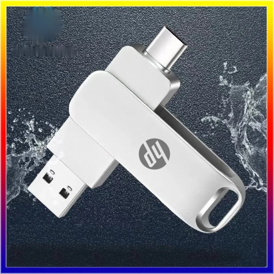 2TB hp original OTG metal USB flash drive type-C micro USB for