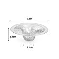 10 Stainless Steel Sink Filter Kitchen Bathroom Floor Drain Mesh Filters Drain Basket Waste Screen Hole Trap Strainer Stopper. 