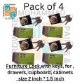 Furniture Lock - cupboard Lock - Drawer Locks commonly known as 707 & 808 Locks. 