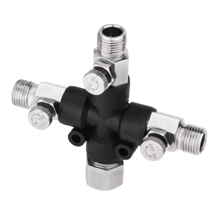 3-Way%20Airbrush%20Air%20Hose%20Adapters%20Splitter%20Manifold%20Airbrush%20Accessories%20Multi%20Use%20Airbrush%20Fittings%201/8"%20with%20Adjust%20Knob%20Valve%20-%20Image%202