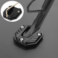 Universal Scooter Motorcycle Bike Kickstand Extender Foot Side Stand Extension Pad Support Plate Anti-skid Enlarged Base. 