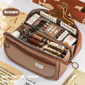 Prism Pencil Case Large Capacity Student Stationery Case Pencil Bag High Value Stationery Bag Multi-function Pencil Case. 