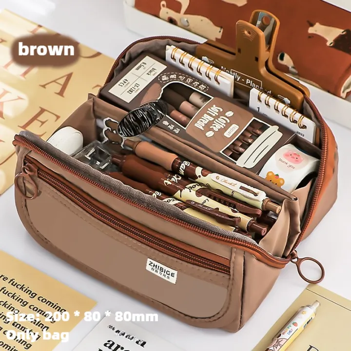 Prism%20Pencil%20Case%20Large%20Capacity%20Student%20Stationery%20Case%20Pencil%20Bag%20High%20Value%20Stationery%20Bag%20Multi-function%20Pencil%20Case%20-%20Image%203