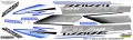 Free! Wave 110i 2010 sticker 10 (pure color). 