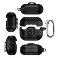 New Rotating Lock Buckle Earphone Protector Case For Buds3 / Buds 3 Pro Case Protective Sleeve Cover With Keyring.