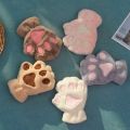 Cartoon Cute Cat Claw Paw Gloves Women Plush Mittens Warm Soft Plush Short Fingerless Fluffy Bear Cat Gloves Costume Half Finger. 