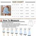 Women'S Skirt Fashion Women'S Ruffle Skirt High Waist Irregular Solid Color Short Skirt Women'S Fashionable Solid Color Skirt. 