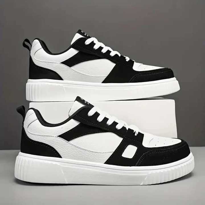 Alpha%20Wear%20Black%20&%20White%20Sneakers%20for%20Men%20&%20Women%20%7C%20Unisex%20Casual%20Shoes%20%7C%20Lightweight%20Fashion%20Joggers%20with%20Thick%20Sole%20%7C%20Comfortable%20Walking%20Shoes%20for%20Daily%20Wear%20%7C%20UK%20Size%206%E2%80%9311%20-%20Image%205