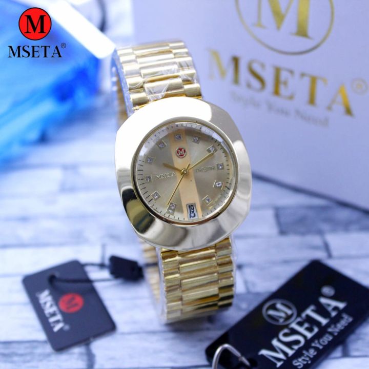 MSeta Watch Imported movement Men Women Elegant Waterproof Fashion Stainless Steel Watch Men Women L1021