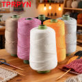 1Pc 230g Hollow Crochet Yarn Ice cool Thread Crocheting Hat Bag Summer Sun Hat Ice Rope DIY Hook line DIY Mat Cushion. 