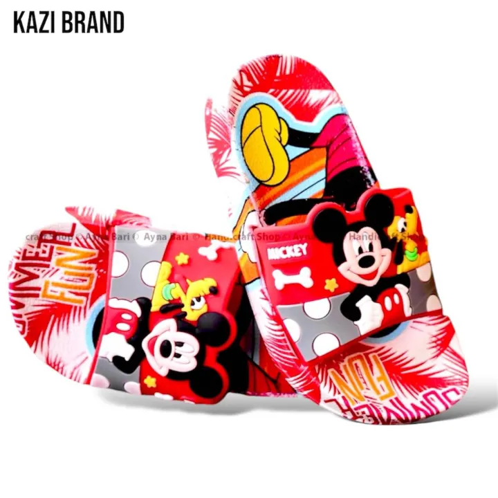 Disney%20Mickey%20Mouse%20Kids%20Sandals%20%7C%20Boys%20&%20Girls%20Sliders%20with%20Supportive%20Strap%20for%20Toddlers%20%7C%20Slides%20for%20Child%20%7C%20Blue%20&%20Black,%20Red%20Slip-on%20Pool%20Shoes%20Footwear%20-%20Image%206