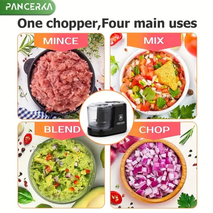 PANCERKA%203-in-1%20Electric%20Vegetable%20Chopper%20&%20Food%20Processor%20-%20Versatile%20Kitchen%20Blender%20for%20Dicing,%20Mincing,%20and%20Pureeing%20-%20Black%20-%20Image%204