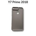 Huawei Y7 Prime 2018 Back Cover Soft Puffer Down Jacket Camera Protection Phone Case. 
