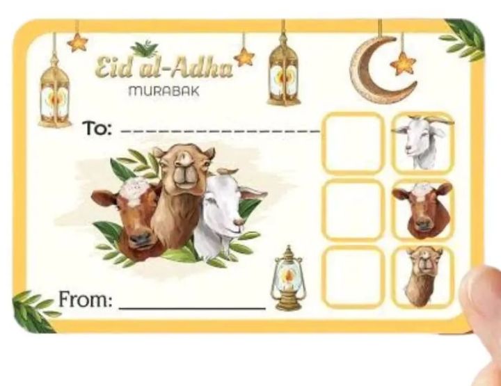 (pack%20of%2060)%20Meat%20distributors%20stickers%20for%20Eid%20UL%20Azha%20beautiful%20color%20combinations%20-%20Image%204