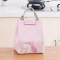 Portable Fridge Thermal Bag Women Children's School Thermal Insulated Lunch Box Tote Food Kawaii Cartoon Small Cooler Bag Pou. 