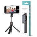 k07 BT Wireless Selfie Tripod Extendable Selfie Stick Aluminium Alloy Phone Stand Holder Remote Control Shutter for Smartphone. 